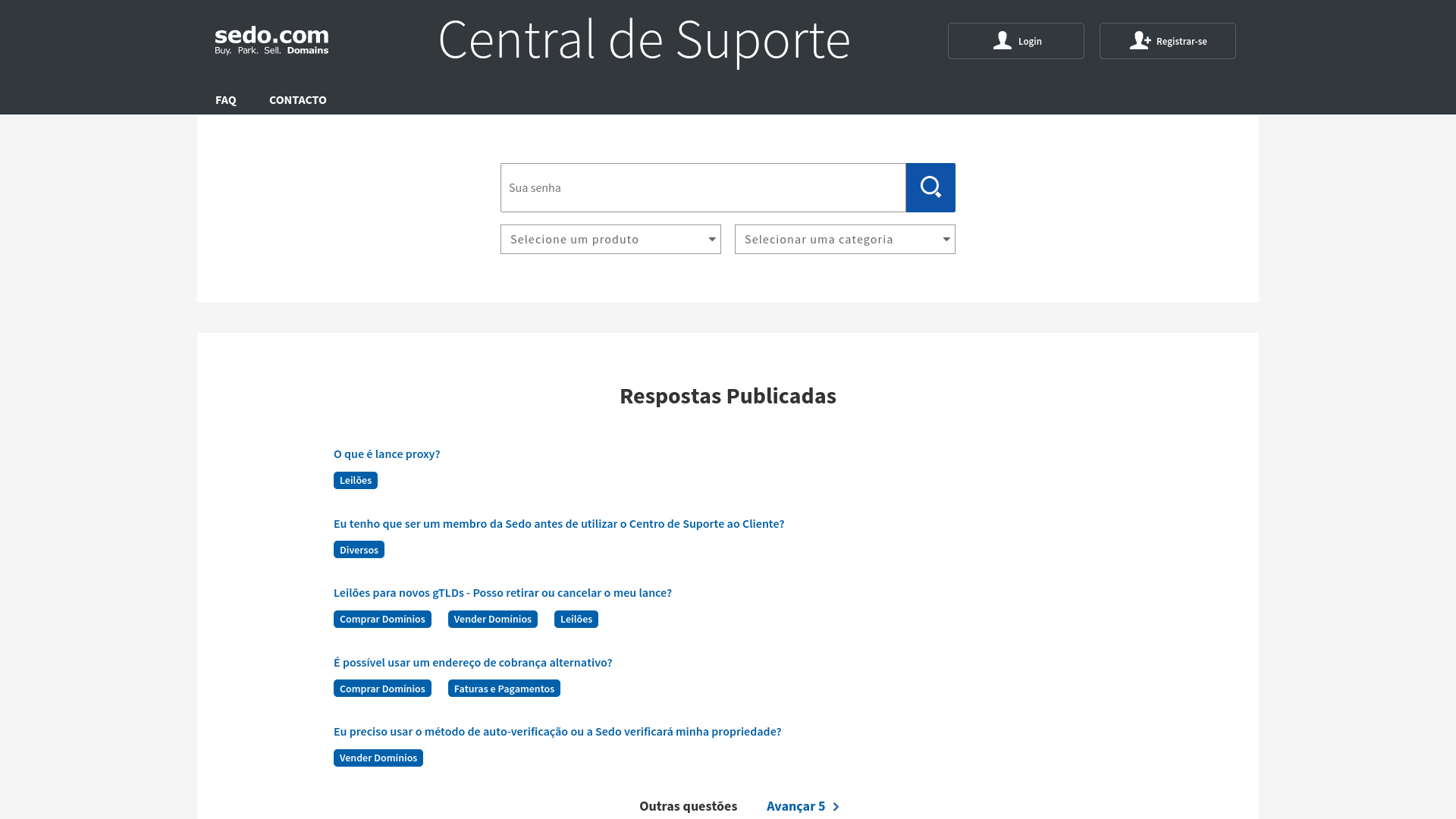 faq-br.sedo.com screenshot