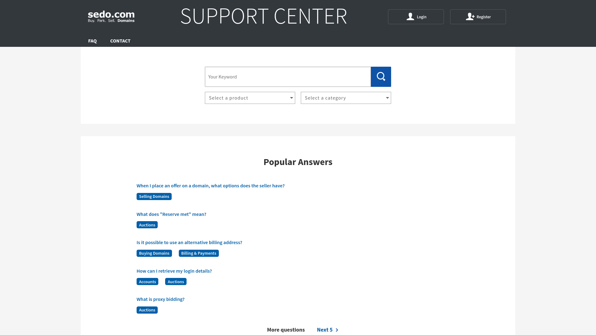faq-uk.sedo.com screenshot