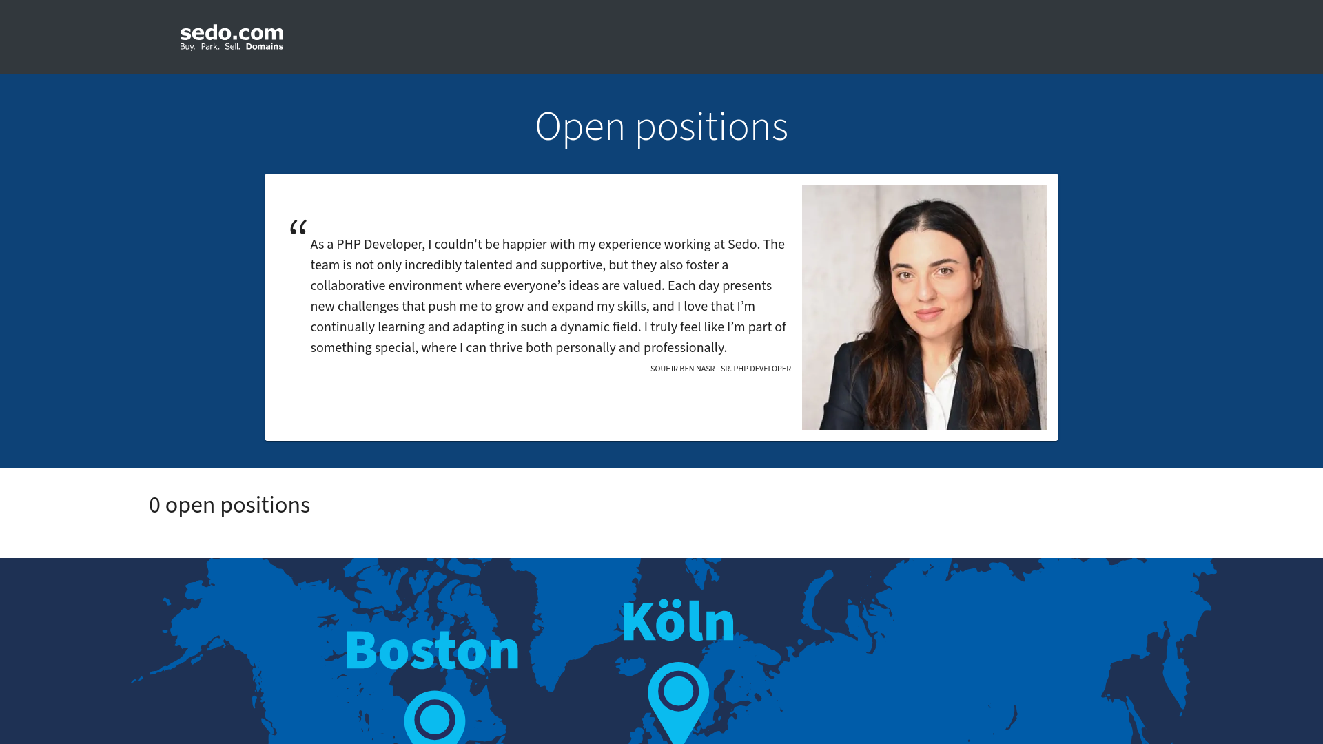 jobs.sedo.com screenshot