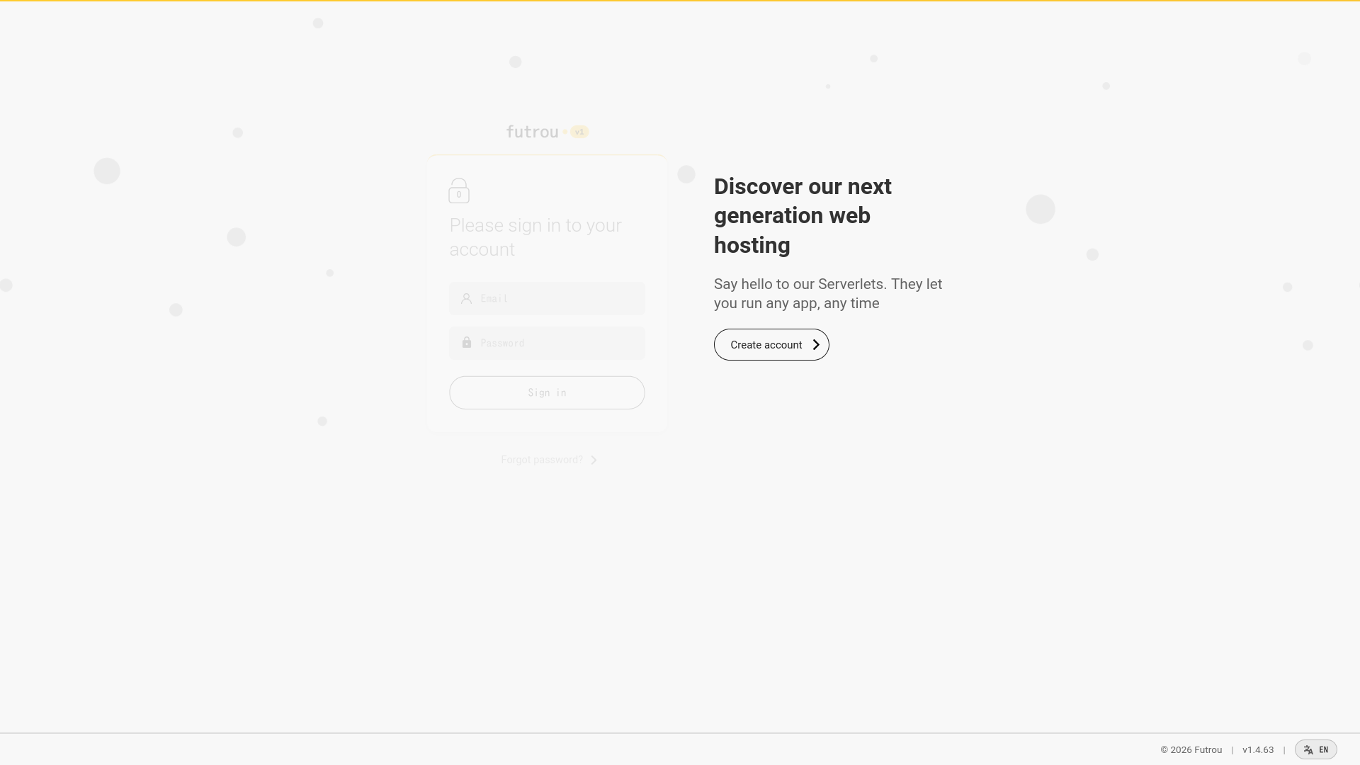 old-app.futrou.com screenshot