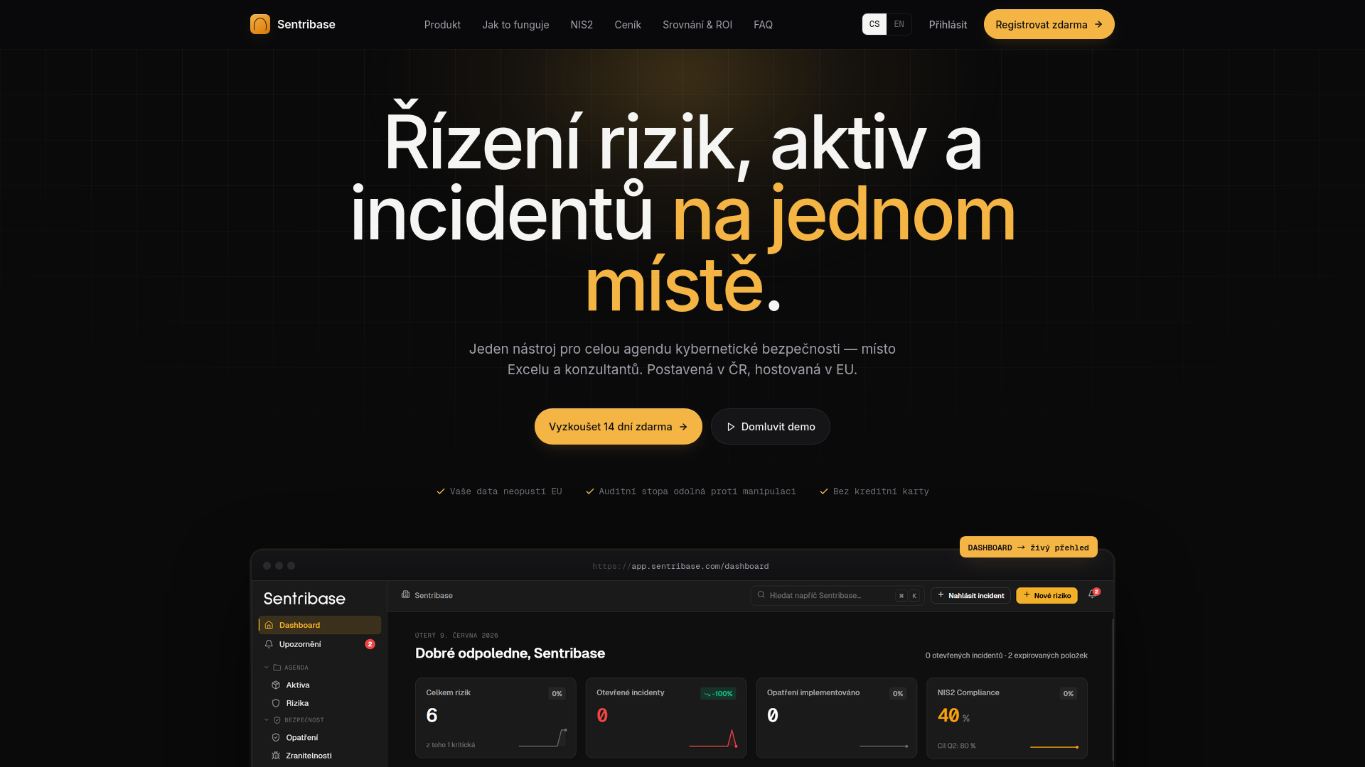 sentribase.com screenshot