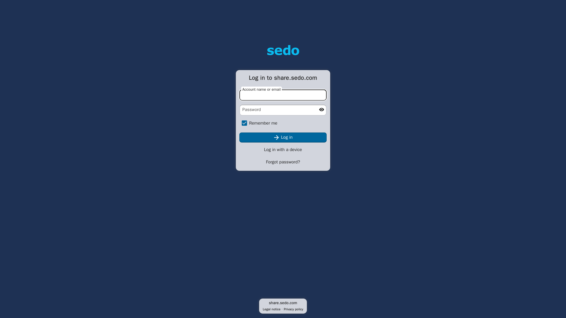 share.sedo.com screenshot